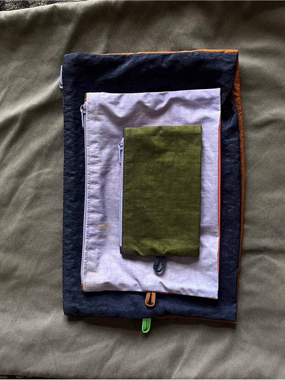 Baggu Go Pouch Set of 3